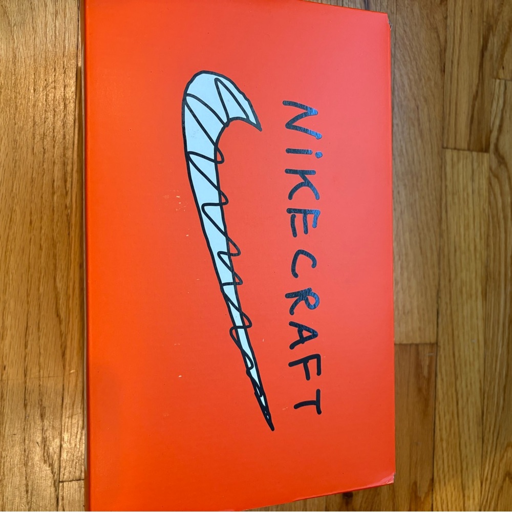 NikeCraft Orange Shoe Box